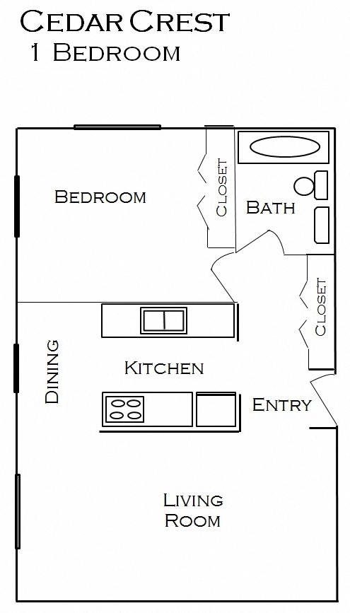 Cedar Crest Floor Plan